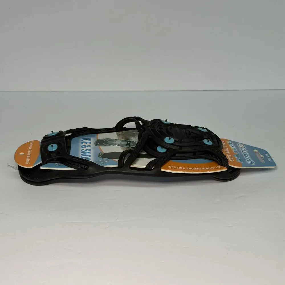 DueNorth Unisex Shoe Traction Aid For Snow and Ice L/XL w/ Spikes NWT